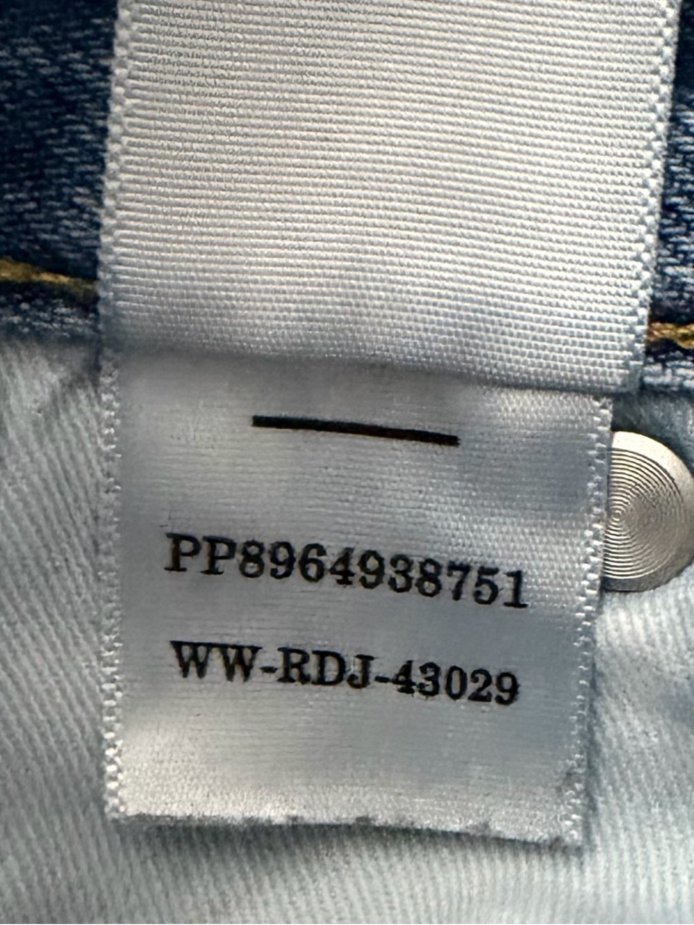 Everlane The Relaxed Straight Jean in Light Blue Size 29 with Distressing - Picture 5 of 5